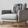 Jndtueit Sofa Headrest and Armrest Covers, Blue, 2-Pack view 3