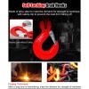 JYHHGDS Heavy-Duty 4-Leg Chain Sling with Safety Grab Hooks, G80 Alloy Steel, 2-Metric-Ton Capacity, 1 m/3.3 ft view 4