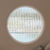 Kaverno 360° Rotating Round Aluminum Porthole Window, White, 30 cm/11.8 in view 1