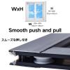 Generic Shed Sliding Window, Aluminum Alloy Frame with Tempered Glass and Fiberglass Screen, 90 x 53 cm view 3