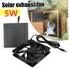 Generic Solar Fan for Chicken Coop and Shed Ventilation view 3