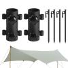 Mounting Holder, Compact Shade Pole Holder view 1