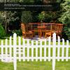 Fockety Decorative Landscape Edging, Interlocking Plastic Garden Border Panels, 24 x 13.2 in, Weatherproof No-Dig Design view 2