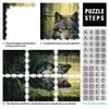 2000-Piece Wolf Art Jigsaw Puzzle for Adults and Children Ages 14+, 70 x 100 cm view 3