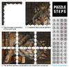 2000-Piece Adult Puzzle, Wolf King Crown Pint Beer, 70 x 100 cm, Ages 14+ view 3