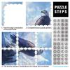 2000-Piece Puzzle for Adults and Teens – Frozen Eagle in an Ice World, 70 x 100 cm view 3
