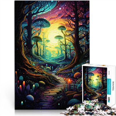 2000-Piece Adult Jigsaw Puzzle, Psychedelic Art, 70 x 100 cm