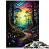 2000-Piece Adult Jigsaw Puzzle, Psychedelic Art, 70 x 100 cm view 2