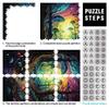 2000-Piece Adult Jigsaw Puzzle, Psychedelic Art, 70 x 100 cm view 3