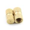 10–50 pcs M3–M8 Brass Knurled Blind Nuts, 12 mm Length view 1