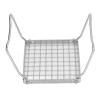 Folding-Leg Camp Grill Grate, 304 Stainless Steel, Portable Ultralight Fire Pit Stand view 2