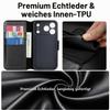 CHALK & HIDE Leather Wallet Case for iPhone 17 Pro Max (6.9") - Black view 4