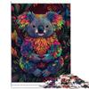 Koala in Colorful Art 1000-Piece Puzzle, A3 Size view 2