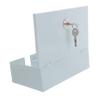 Lockable Socket Box, Iron and Plastic, Silver view 1