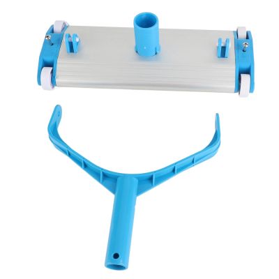 Pilipane Flexible Pool Vacuum Head, Durable Aluminum Alloy, Manual Pool Cleaner Accessory for All Pools and Spas (14 in)