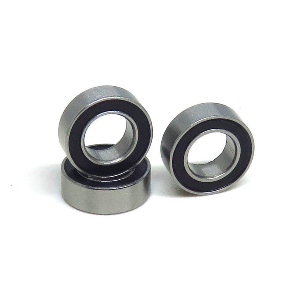 Deep Groove Ball Bearings, 10 Pieces, 623 2RS, 3 x 10 x 4 mm, Miniature Bearings, 683/684/692/693/694 ZZ/2RS (683 Open, 3 x 7 x 3 mm, 6 Balls)