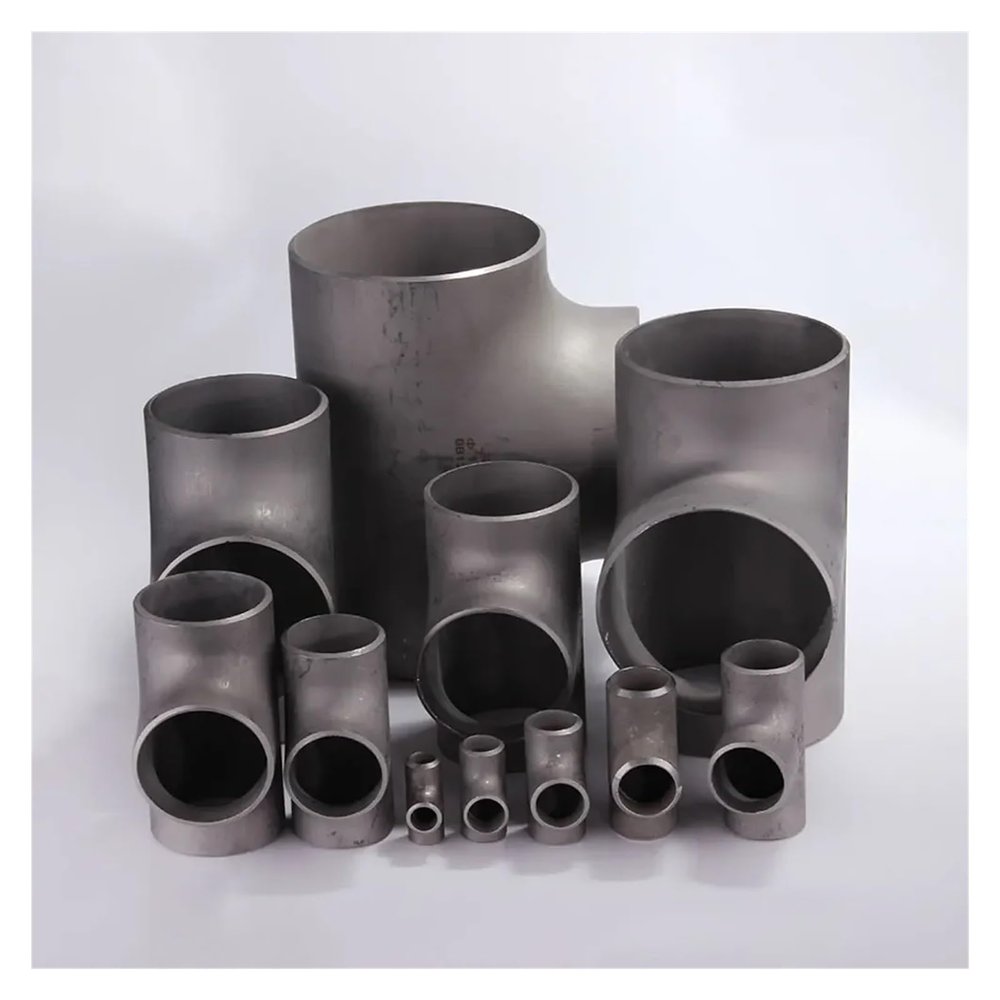 EKFBQBGW 1-Piece 48 mm OD 304 Stainless Steel 3-Way Butt-Weld Tee Pipe Fitting
