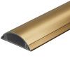 QiaoRong Curved Cable Cover, Gold, 1 x 2.8 cm view 1
