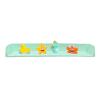Bathtub Splash Guard with Silicone Suction Cups and Toy Storage view 1