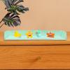 Bathtub Splash Guard with Silicone Suction Cups and Toy Storage view 2