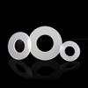 1–10 pcs White Waterproof Shock-Absorbing Silicone Gaskets, Flat Gaskets, ID 18–19.5 mm, OD 24–74 mm, Thickness 3–25 mm, 19 × 30 × 7 mm (5 pcs) view 2