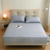 Quilted Washable Zippered Mattress Cover, Blue, 150 x 200 + 21 cm view 1