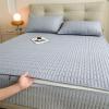 Quilted Washable Zippered Mattress Cover, Blue, 150 x 200 + 21 cm view 2
