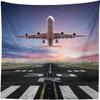 Aircraft Wall Tapestry, 150 x 200 cm, 3D-Printed Airport Design view 1