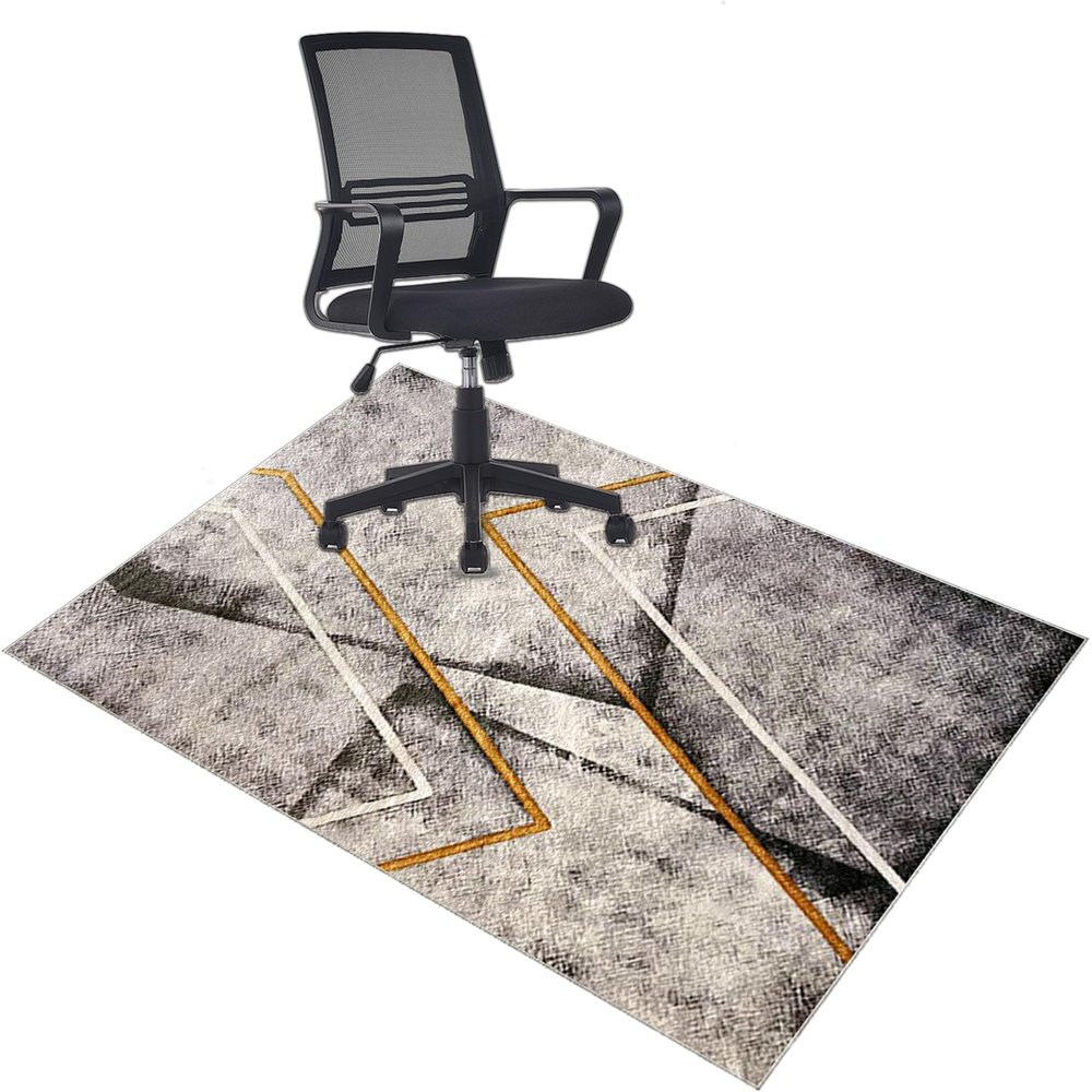 Office Chair Floor Mat, 70 x 100 cm, Non-Slip Rectangle Rug