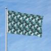 Tropical Leaf Flag, 90 x 150 cm, with Grommets, for Indoor and Outdoor Use view 2