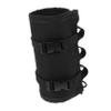 Black Gas Cylinder Protective Cover, 1-Piece Oxford Fabric, for Camping view 1