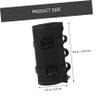 Black Gas Cylinder Protective Cover, 1-Piece Oxford Fabric, for Camping view 2