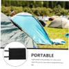 Black Gas Cylinder Protective Cover, 1-Piece Oxford Fabric, for Camping view 3
