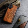 Carveit Wooden Case for iPhone 17, Plum Color – Eternal Tree view 3