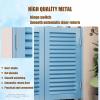 Solid Wood Café Swinging Door, Slat Design, W120 x H90 cm view 3