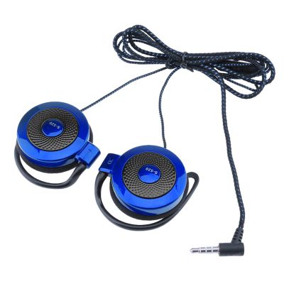Earphones with Ear Clips for Mobile Phones, 3.5 mm Wired Headset