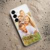Oriole Design Personalized Phone Case for Samsung Galaxy A33 5G – Custom Photo Design, Clear Soft TPU Case, 3-Photo Collage | V2 view 2