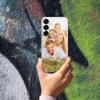Oriole Design Personalized Phone Case for Samsung Galaxy A33 5G – Custom Photo Design, Clear Soft TPU Case, 3-Photo Collage | V2 view 4