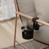 Desk Drink Holder Clamp, Adjustable Clamp-On Cup Holder view 2