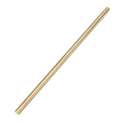 Solid Round Brass Rod, 3–20 mm × 100–500 mm (6 × 300 mm)