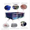 Flexible PVC Pond Liner with Steel Frame and Viewing Window for Outdoor Aquariums and Fish Ponds view 4