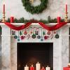 MAYJOYDIY 5-Piece Christmas Light Ball Stencil Set view 2