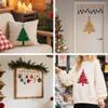 MAYJOYDIY 5-Piece Christmas Light Ball Stencil Set view 4
