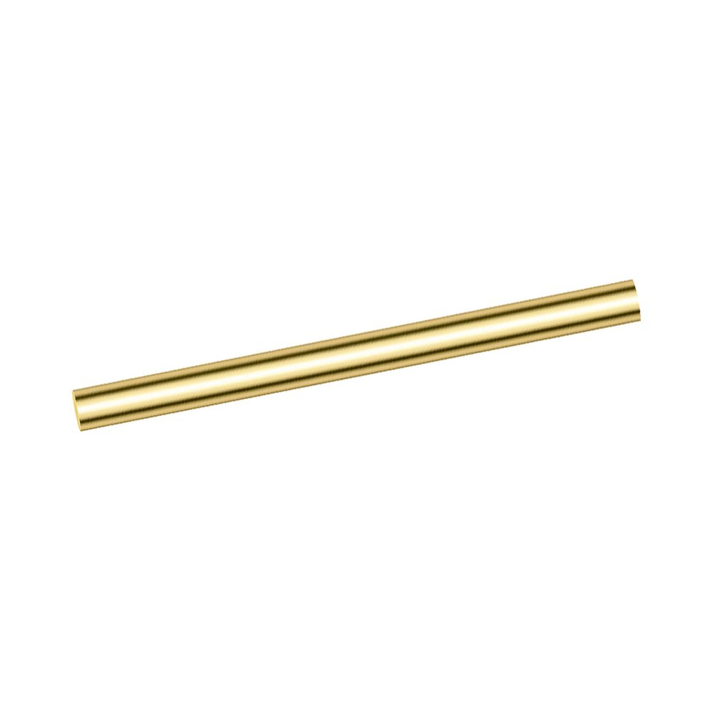Solid Round Brass Rod, 14 mm Diameter, 250 mm Length