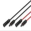 DIGITUS Solar Cable Extension Set, 2 Cables, 3 m, 6 mm², MC4, IP65/68, UV-Resistant, 1 Red/1 Black view 1
