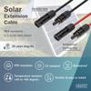 DIGITUS Solar Cable Extension Set, 2 Cables, 3 m, 6 mm², MC4, IP65/68, UV-Resistant, 1 Red/1 Black view 2