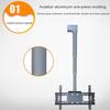 GDMDPTE Motorized Electric Ceiling TV Mount with Remote, 40 cm view 3