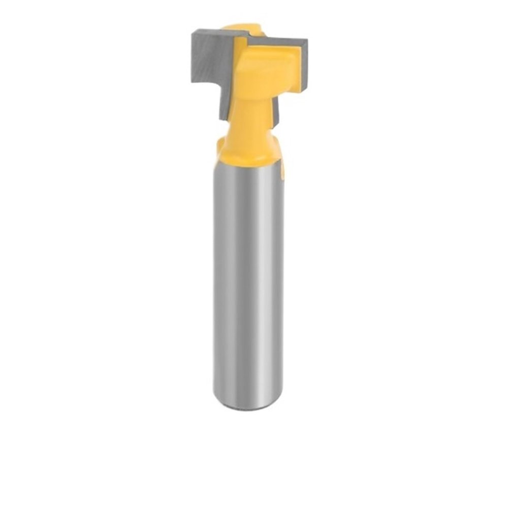 8 mm Shank T-Slot Router Bit Set, 2-Piece, for Woodworking