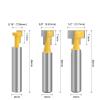 8 mm Shank T-Slot Router Bit Set, 2-Piece, for Woodworking view 3