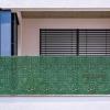 Artificial Green Ivy Privacy Fence Screen view 2